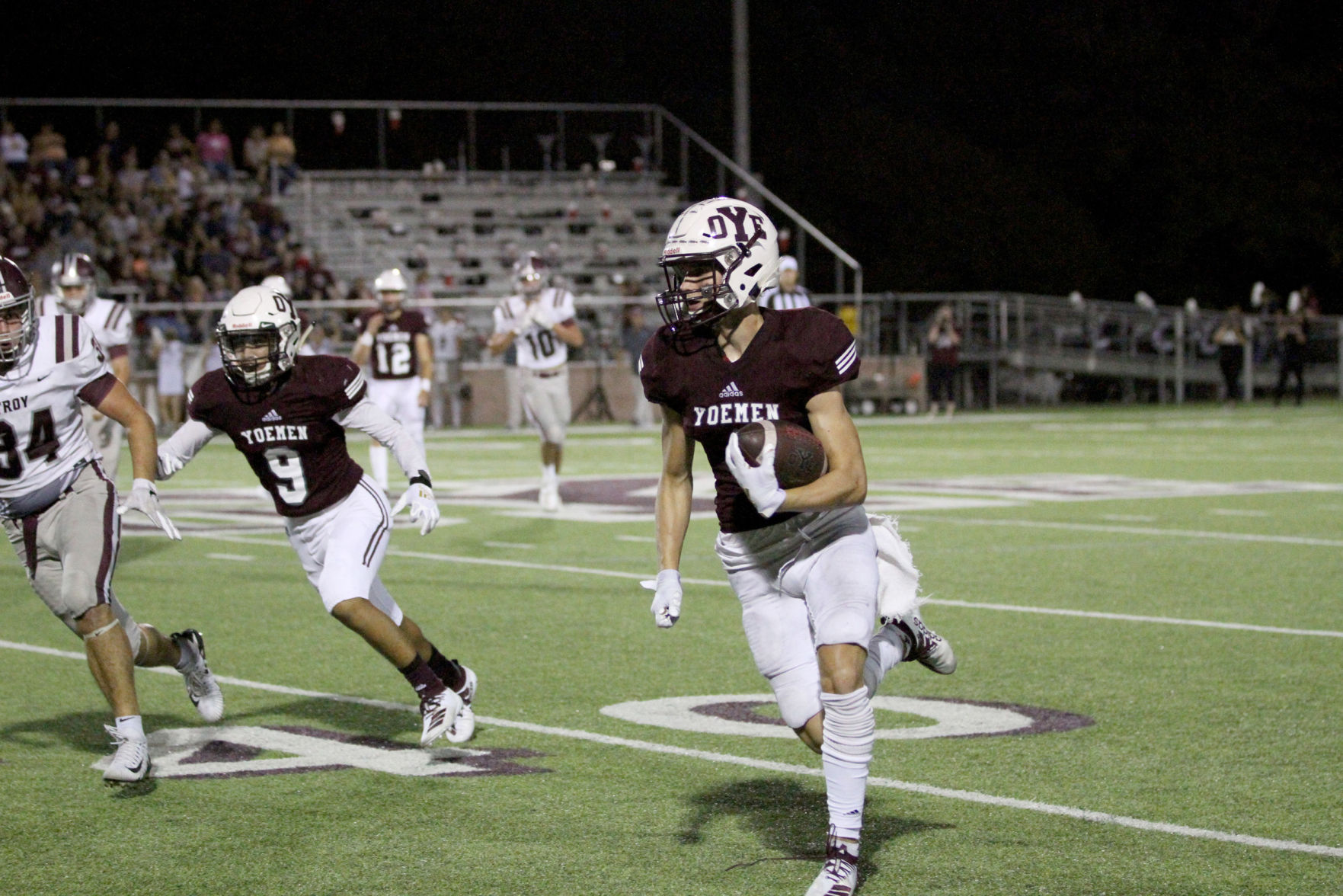 Cameron Yoe (9-1) vs. West (4-6), 7:30 p.m. Friday, Waco ISD Stadium